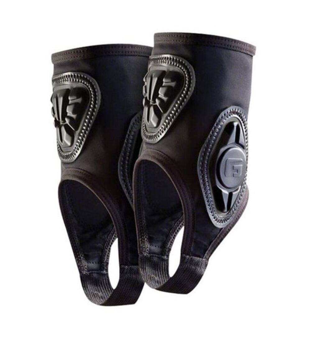 G-Form Pro Ankle Guards S/M Black Impact Protection BMX MTB Soccer Pair